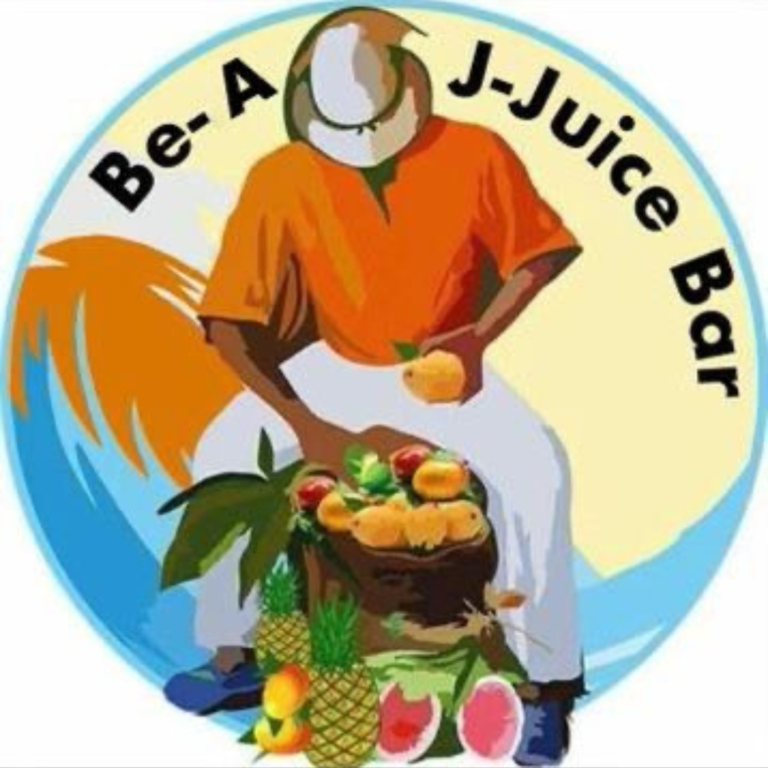 Be A J Juice Bar logo