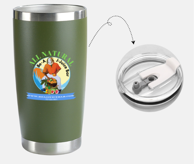 Be a J Logo Tumbler 20oz